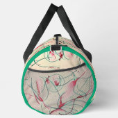 Fließstriche 1 duffle bag (Rechts)