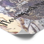 Fließt mit Milch und Honig  Poster (Ecke)