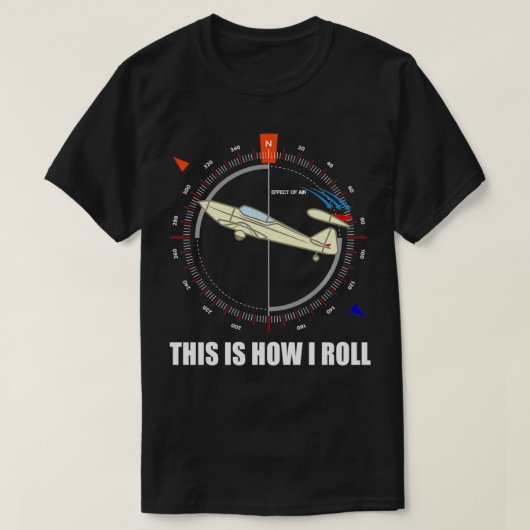 Flight Airplane Themed Gifts T-Shirt Men Float Flu (Design vorne)