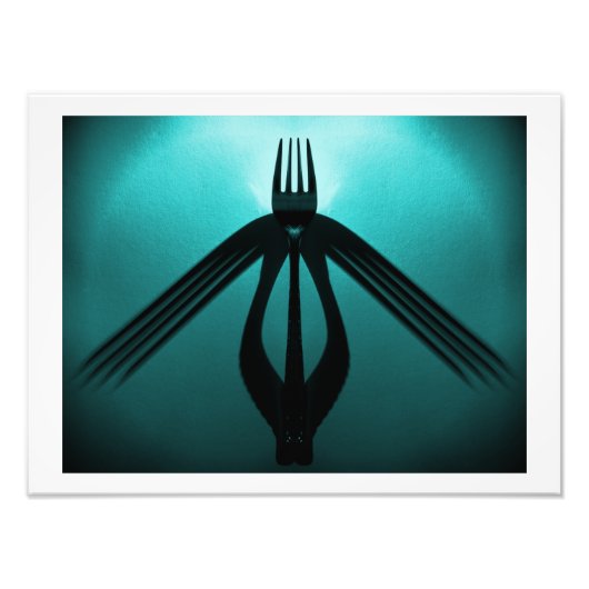 Flight (Cutlery Abstrakt) Fotodruck (Vorne)