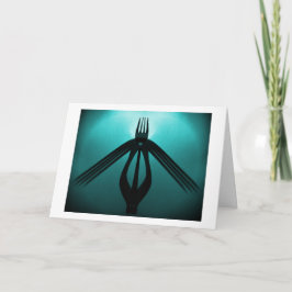 Flight (Cutlery Abstrakt) Karte