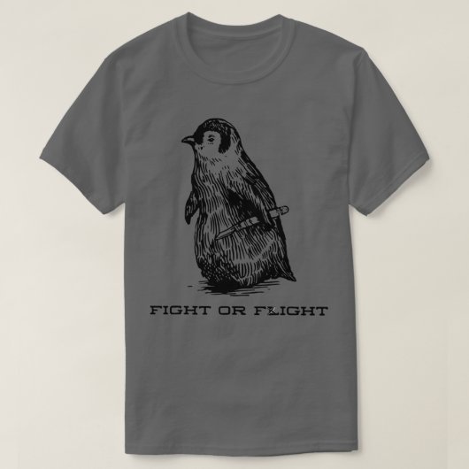 Flight Funny Pinguin Pub Flight oder Flight T-Shirt (Design vorne)