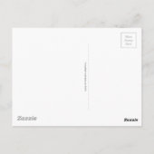 "Flight":  Horizontale Postkarte (Rückseite)