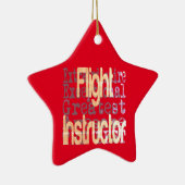 Flight Instructor Extraordinaire Keramik Ornament (Rechts)