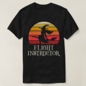Flight Instructor Hexe T-Shirt (Design vorne)