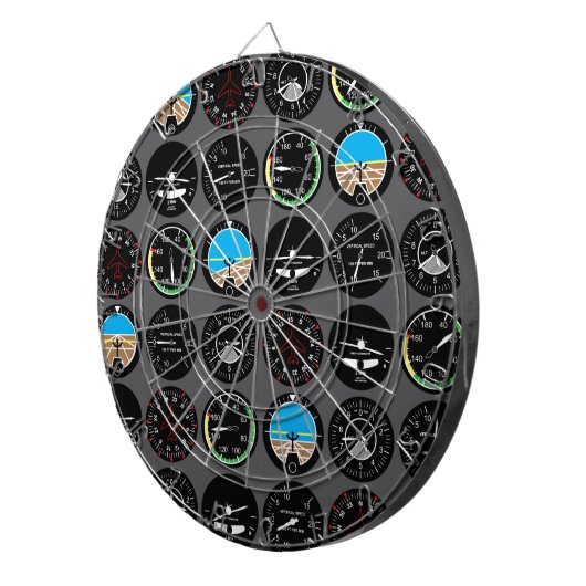 Flight Instruments Dartscheibe (Vorderseite rechts)