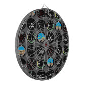 Flight Instruments Dartscheibe (Vorderseite Links)