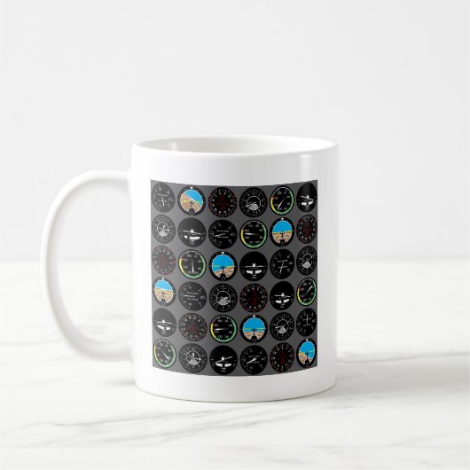Flight Instruments Kaffeetasse (Links)