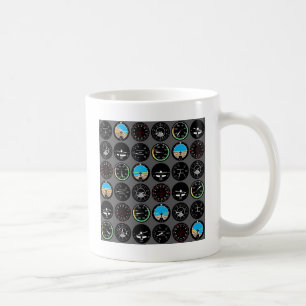 Flight Instruments Kaffeetasse
