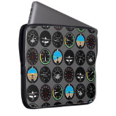 Flight Instruments Laptopschutzhülle (Vorne Rechts)