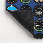 Flight Instruments Mousepad (Ecke)