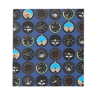 Flight Instruments Notizblock