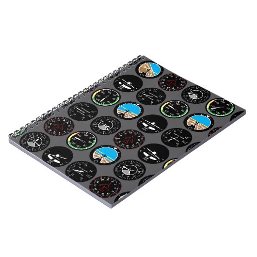 Flight Instruments Notizblock (Linke Seite)