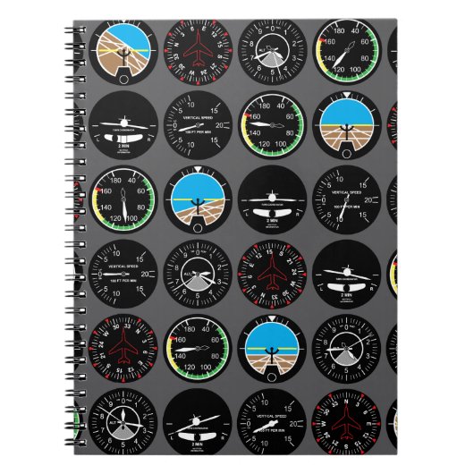 Flight Instruments Notizblock (Vorderseite)