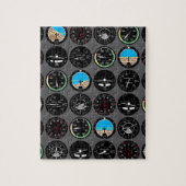 Flight Instruments Puzzle (Vertikal)