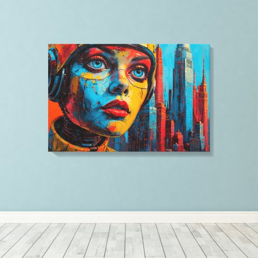 Flight into Yesterday-12 Leinwanddruck (Insitu (Holzboden))