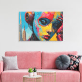 Flight into Yesterday-2 Leinwanddruck (Insitu (Wohnzimmer))