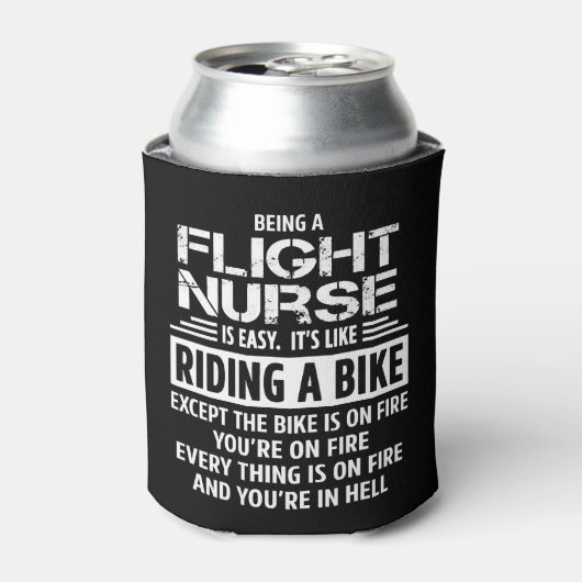 Flight Nurse Dosenkühler (Kanne Vorderseite)