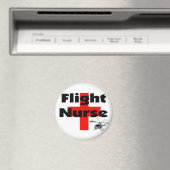 "Flight Nurse" Einzigartige Geschenkideen Magnet (In Situ (Geschirrspüler))