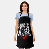 Flight Nurse Quitter Practitioner Pflege RN Schürze (Getragen)