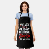 Flight Nurse Schürze (Getragen)
