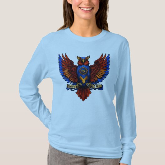 "Flight of Freedom: Birds Design Print T - Shirt" T-Shirt (Vorderseite)