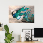 flight poster (Heimbüro)