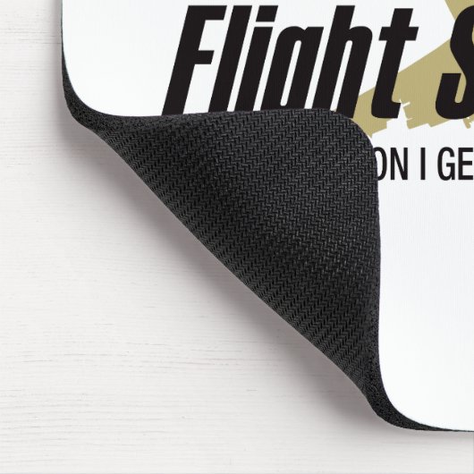 Flight Simulator-Grund, den ich aufstehe Mousepad (Ecke)