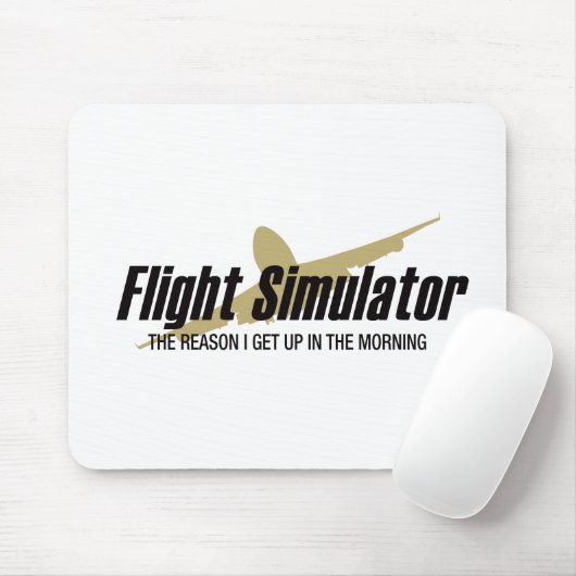 Flight Simulator-Grund, den ich aufstehe Mousepad (Mit Mouse)