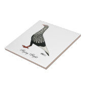 Flight Teager-Taube Fliese (Seite)