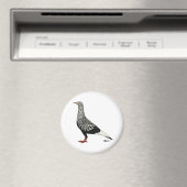 Flight Teager-Taube Magnet (In Situ (Geschirrspüler))