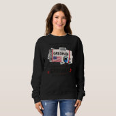 Flight Ticket Gresham Girl aus Gresham Boarding Sweatshirt (Vorne ganz)