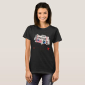 Flight Ticket Gresham Girl aus Gresham Boarding T-Shirt (Vorne ganz)