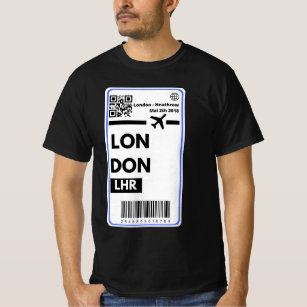 Flight ticket to London T-Shirt