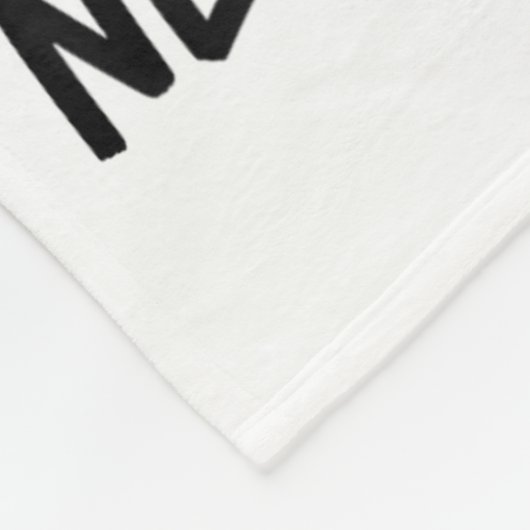 Flight Was Never An Option Sarcastic Witty Penguin Fleecedecke (Ecke)