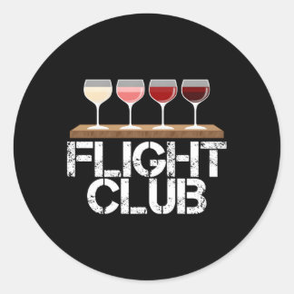 Flight Wine Club Weinroute Mendrisiotto Weinroute  Runder Aufkleber