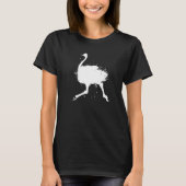 Flightless Bird Ornithology - Wildife Emu Ostrich T-Shirt (Vorderseite)