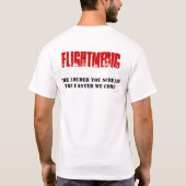 FlightmedicAngel from above T-Shirt (Rückseite)