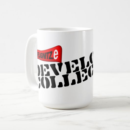 Flignitz Entwicklerkollektivkaffee-Tasse Kaffeetasse (Vorderseite Links)