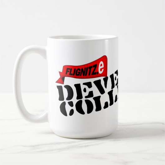 Flignitz Entwicklerkollektivkaffee-Tasse Kaffeetasse (Links)
