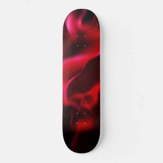 Flimmernde Flamme Skateboard (Vorderseite)
