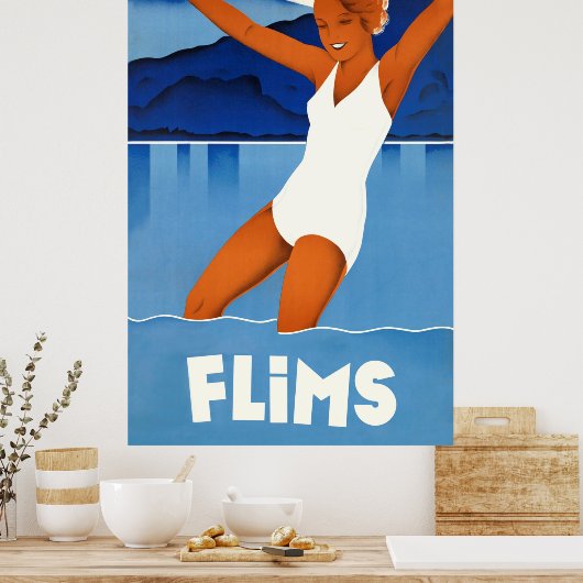 Flims Poster (Küche)