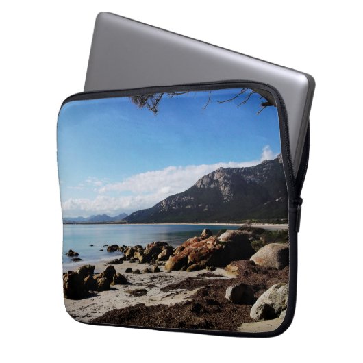 Flinders-Insel Tasmanien 13" Laptop-Hülse Laptopschutzhülle (Vorderseite Links)