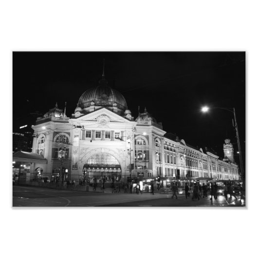 Flinders Station, Melbourne - 12 x 8 Print Fotodruck (Vorne)