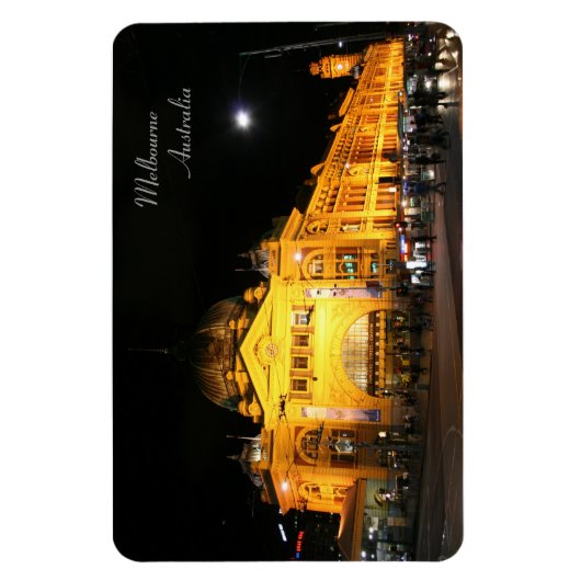 Flinders Station Melbourne Australia - Magnet (Vertikal)