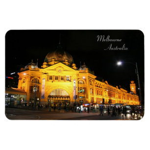 Flinders-Station Melbourne Australien - Magnet
