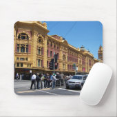 Flinders Straßen-Station Mousepad (Mit Mouse)