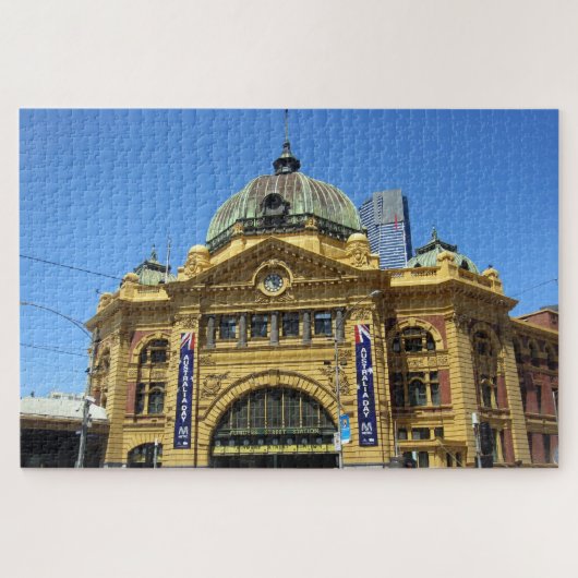 Flinders Street Station melbourne Puzzle (Horizontal)