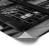 Flinders Street Station Platform Melbourne Poster (Ecke)