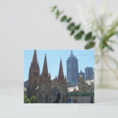 Flinders & Swanston Streets - Melbourne Postkarte (Stehend Vorderseite)
